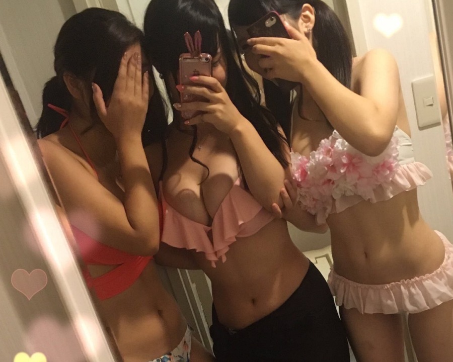 【画像】デカ乳女子高生さん、エロいビキニ姿をSNSに投稿してクラスの男子をシコらせてしまうｗｗｗ