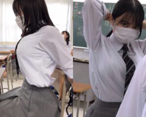 【画像】男子高校生「やば、お前乳でかすぎやんｗ」女子高生「ちょっｗ撮んなってｗ」←こういうの好き❤